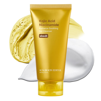 SUNGBOON EDITOR Kojic Acid Niacinamide Radiance Soothing Gel Cleanser 120g — official product image 10