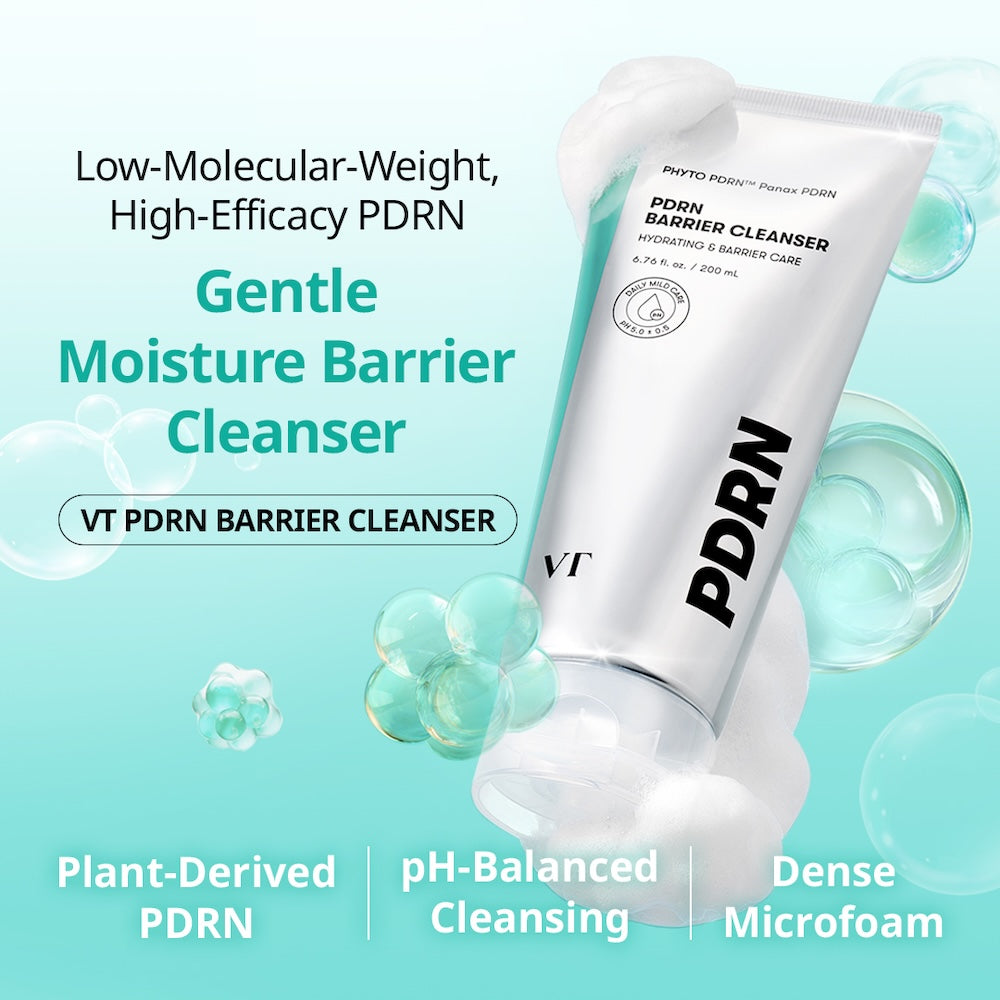 VT Cosmetics PDRN Barrier Cleanser 200ml - official product image 2