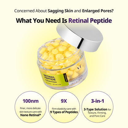 VT Cosmetics Retinal Peptide Hyaluronic Capsule Cream 50ml - official product image 3