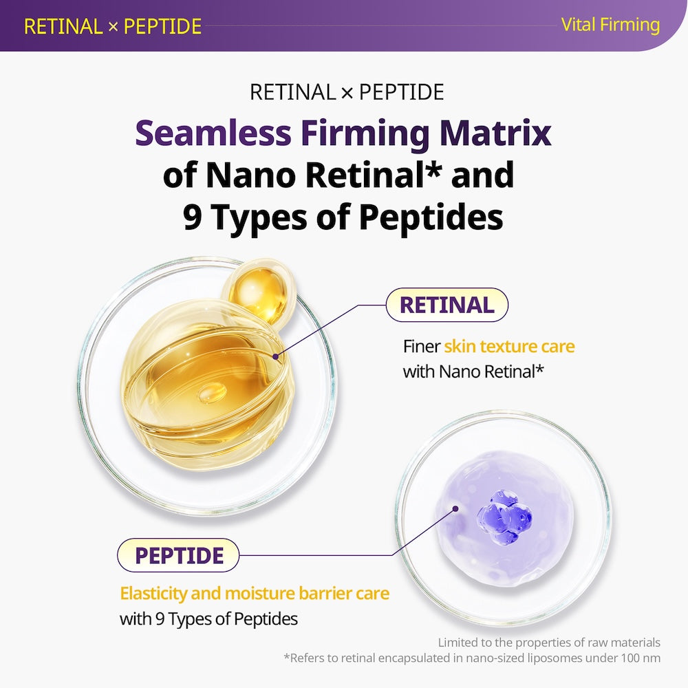VT Cosmetics Retinal Peptide Hyaluronic Capsule Cream 50ml - official product image 4