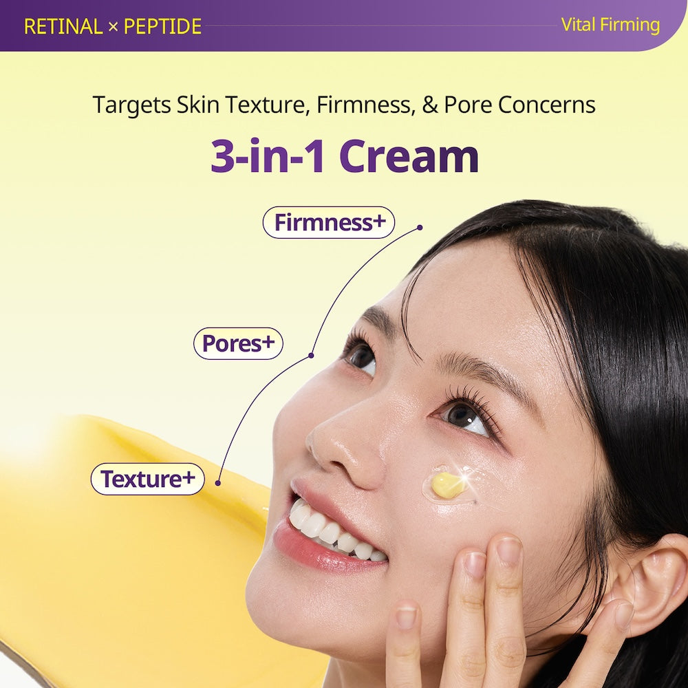 VT Cosmetics Retinal Peptide Hyaluronic Capsule Cream 50ml - official product image 8