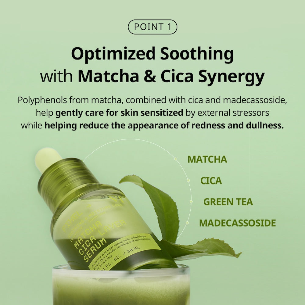 VT Cosmetics Matcha CIca Layer Serum 30ml - official product image 6