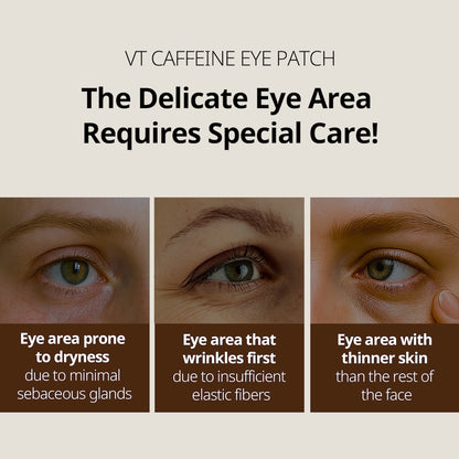 VT Cosmetics CAFFEINE Eye Patch 110ml*60ea - official product image 3