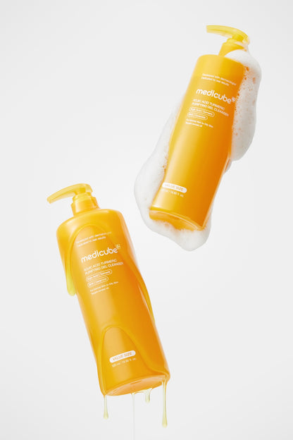Medicube Kojic Acid Turmeric Gel to Foam Cleanser 500ml product image 5