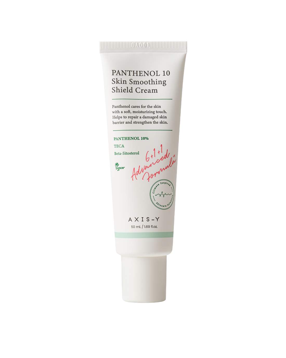 AXIS-Y Panthenol 10 Skin Smoothing Shield Cream 50ml product packaging