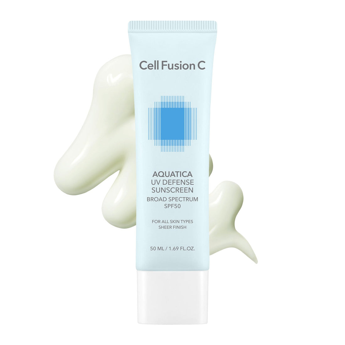 CellFusionC 1+1 Aquatica UV Defense Sunscreen OTC 50ml+50ml — product detail image 2