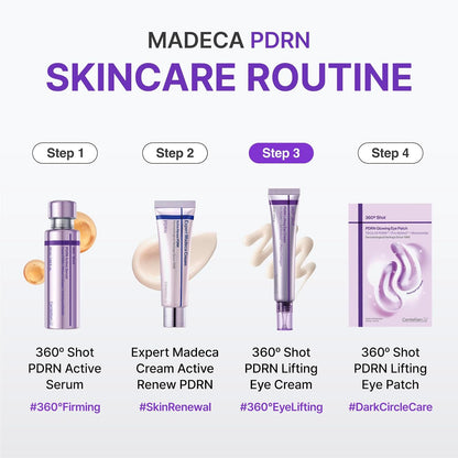 Centellian24 360º Shot PDRN Lifting Eye Cream 30ml Twin Pack (2 × 30ml); official product image 7