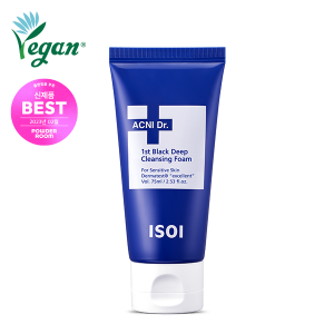 ISOI Acni Dr. 1st Black Deep Cleansing Foam 75ml — Facial Cleansers product image 124