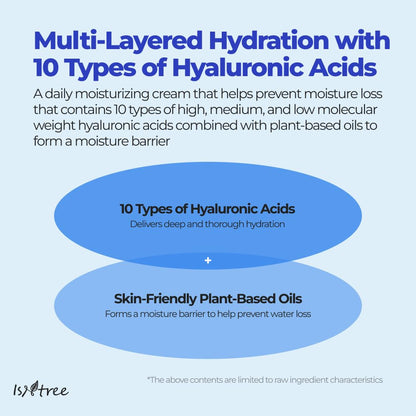 Isntree Hyaluronic Acid Moist Cream 100ml — Face Moisturizers product image 3