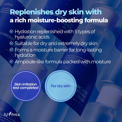 Isntree Hyaluronic Acid Toner Plus 200ml — Toners &amp; Astringents product image 81