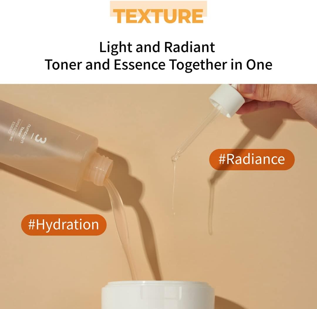 Numbuzin No. 3 Radiance Glowing Jumbo Essence Pads 70 ct, 150ml — official product image 9