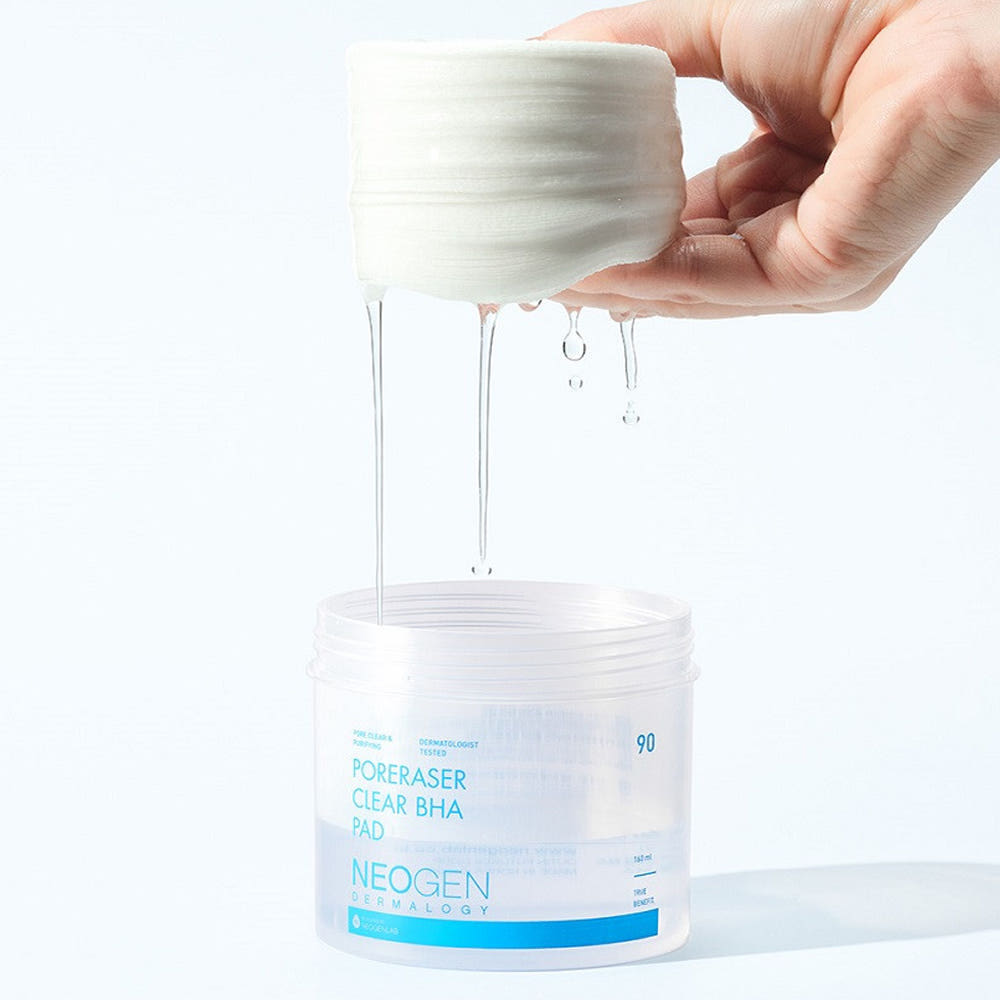 Neogen PoreRaser Clear BHA Pads 160ml (90 Pads) — Neogen official product image 4