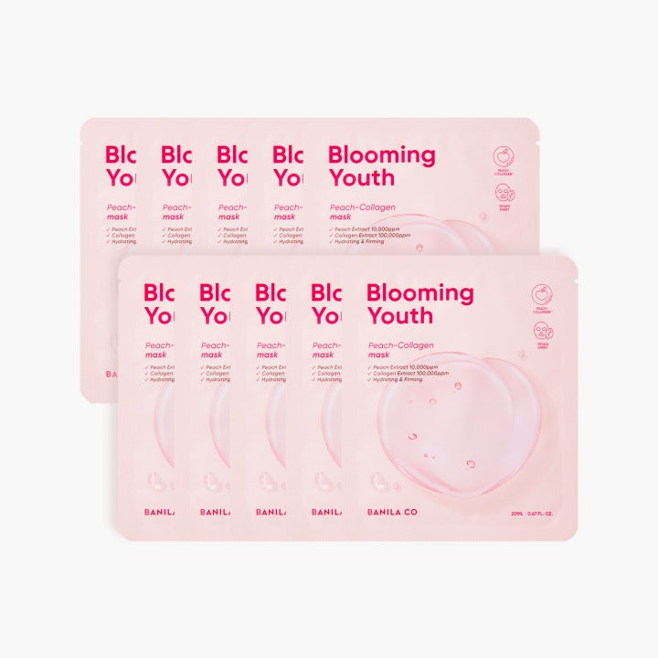 Banila Co Blooming Youth Peach Collagen Mask Sheet 10ea product image 2