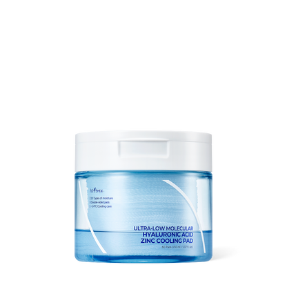 Isntree Ultra-Low Molecular Hyaluronic Acid Zinc Cooling Pad 150ml 60ea - 150ml 60ea — Toners &amp; Astringents product image 290