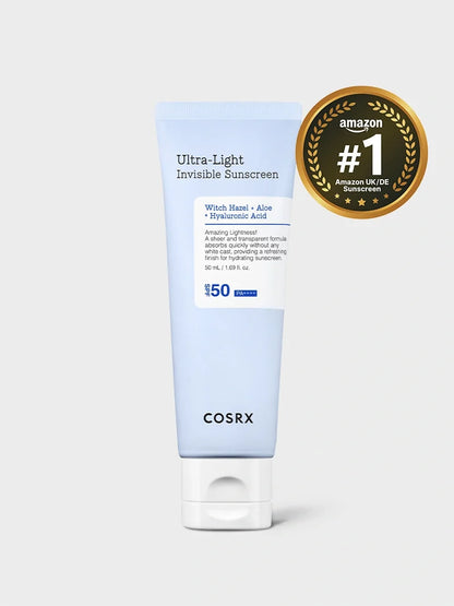 COSRX Ultra Light Invisible Sunscreen SPF50 PA++++ 50ml — product photo