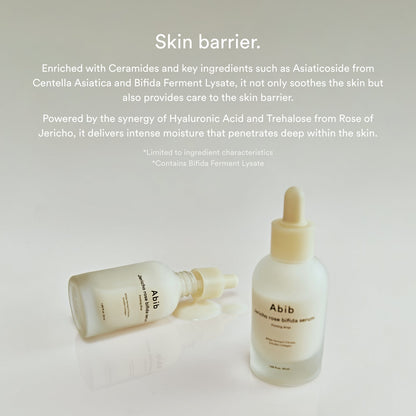 Abib Jericho Rose Bifida Firming Drop serum packaging detail