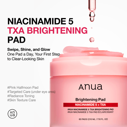 Anua Niacinamide 5 Txa Brightening Pad 210ml 60ea - official ANUA product image 2