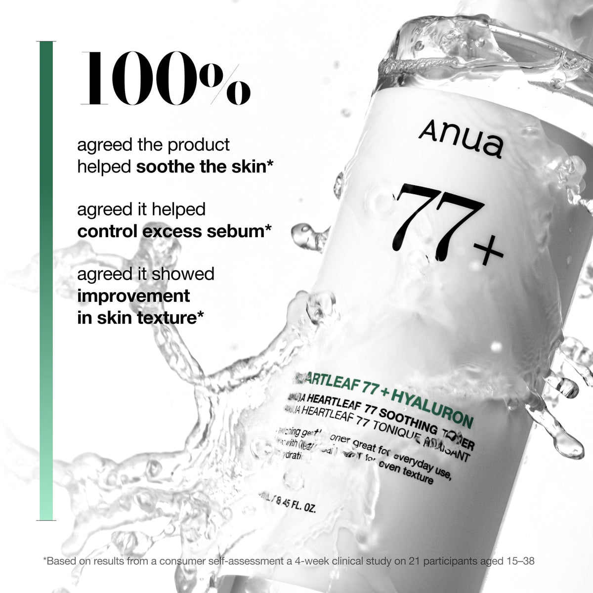 Anua Heartleaf 77% Soothing Toner 250ml - official ANUA product image 3