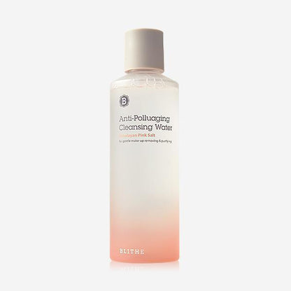 Blithe Anti-Polluaging Cleansing Water Himalayan Pink Salt 250ml bottle