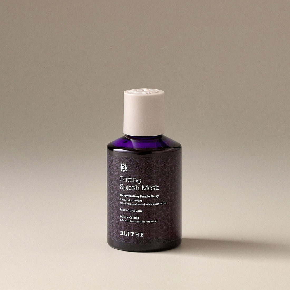 Blithe Patting Splash Mask Rejuvenating Purple Berry 150ml bottle