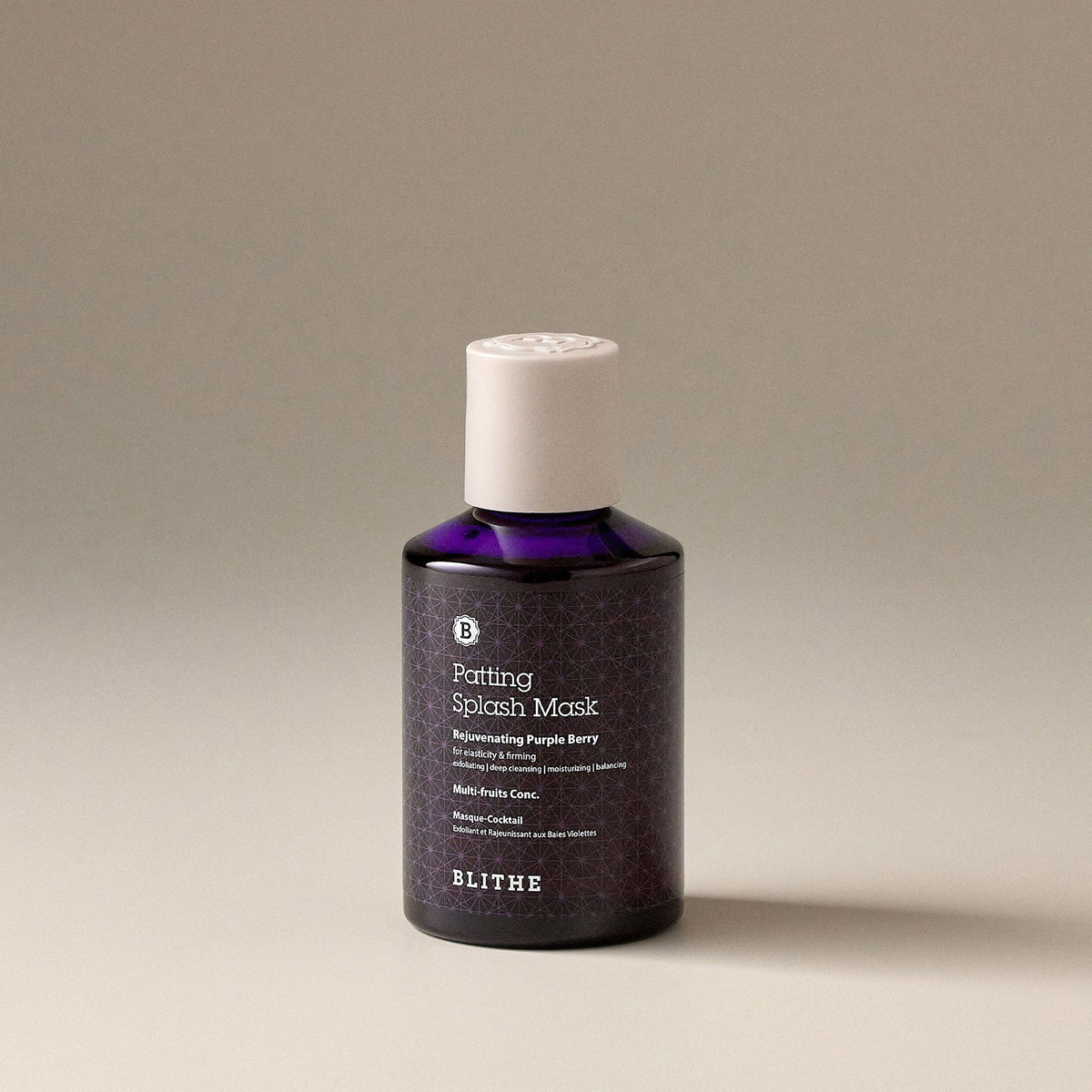 Blithe Patting Splash Mask Rejuvenating Purple Berry 150ml bottle