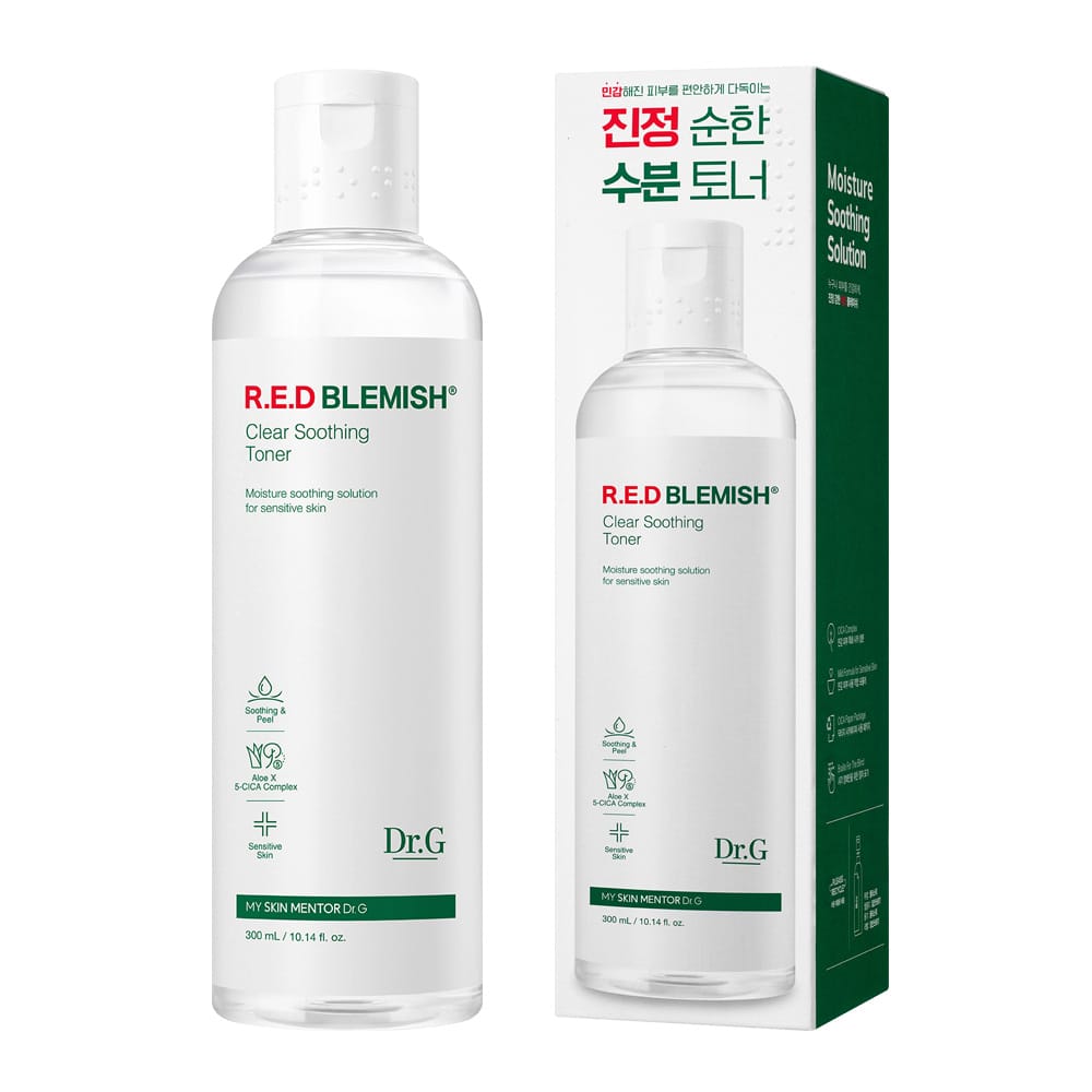 Dr.G Red Blemish Clear Soothing Toner 300ml product image packshot