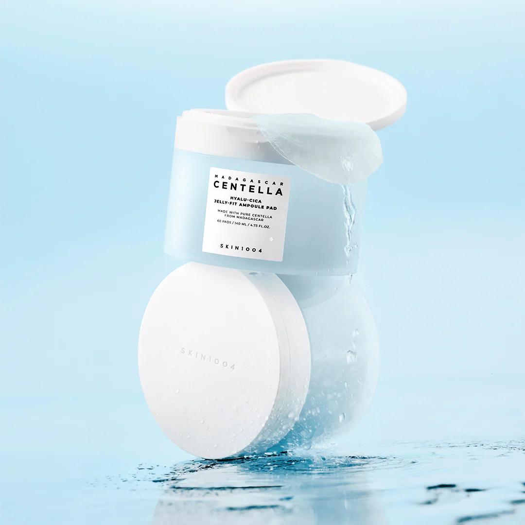 SKIN1004 Madagascar Centella Hyalu-Cica Jelly-Fit Ampoule Pad 60pads — official product image 3
