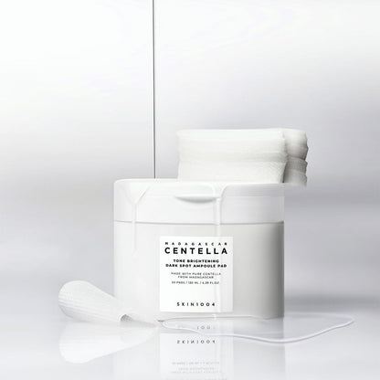 SKIN1004 Madagascar Centella Tone Brightening Dark Spot Ampoule Pad 60pads — official product image 6