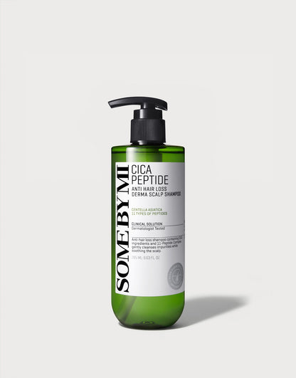 SOME BY MI Cica Peptide Anti Hair Loss Derma Scalp Shampoo 285ml — official product image 2