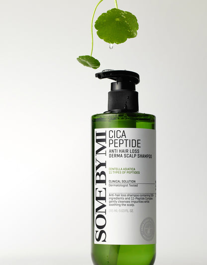 SOME BY MI Cica Peptide Anti Hair Loss Derma Scalp Shampoo 285ml — official product image 6