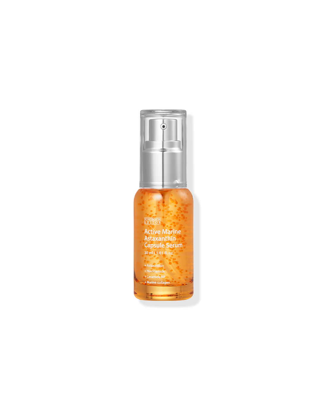 SUNGBOON EDITOR Active Marine Astaxanthin Capsule Serum 30ml — official product image 2