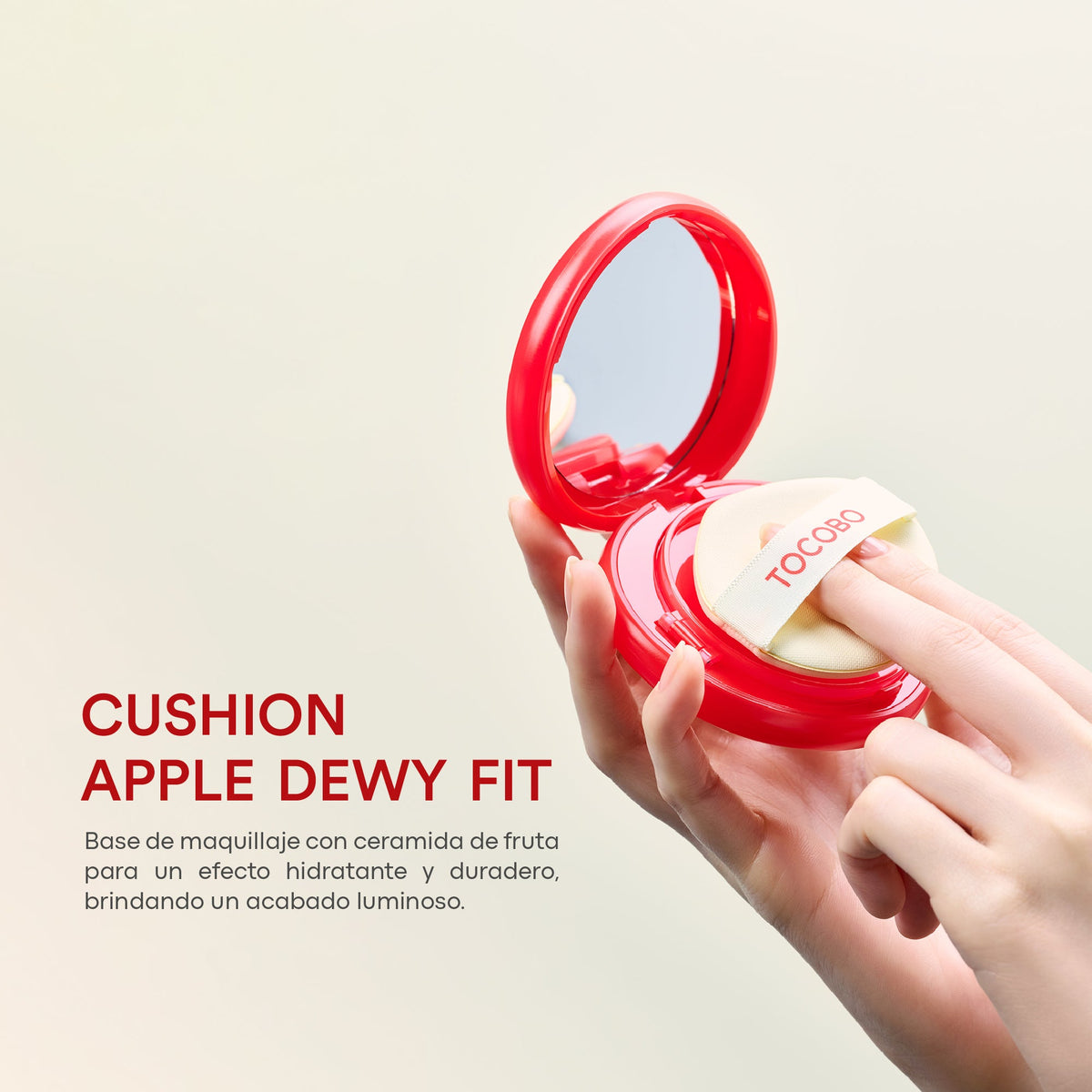 TOCOBO Apple Dewy Fit Cushion 19 CREAM REFILL SET - product image 4