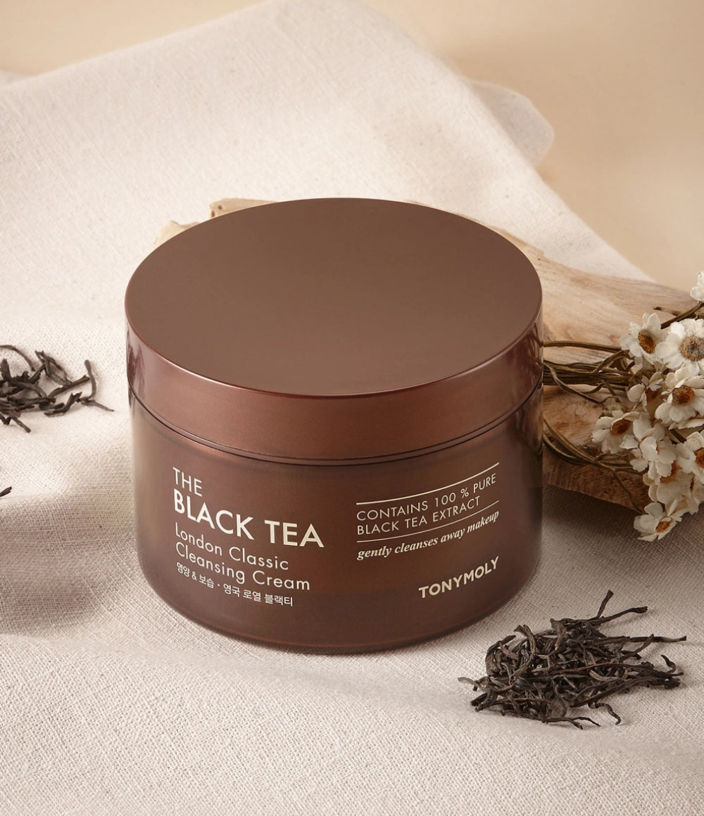 TONYMOLY The Black Tea London Classic Cleansing Cream 200ml - official product image 5