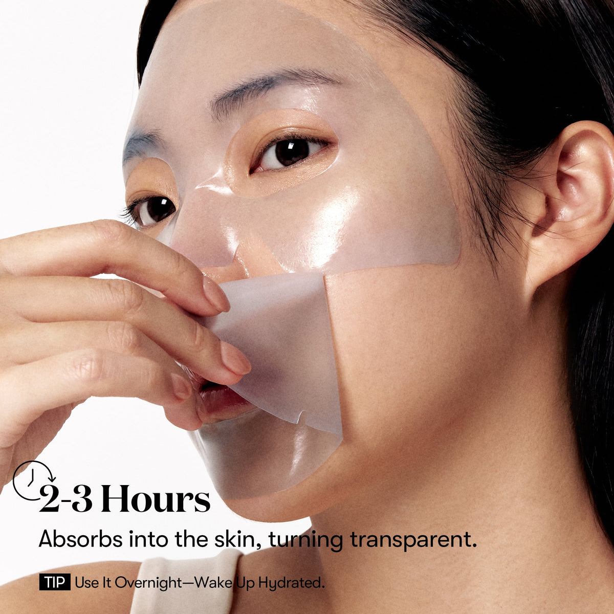 VT Cosmetics HYDROP Reedle Shot 100hl 2STEP Hydrogel Mask 4ea - official product image 4