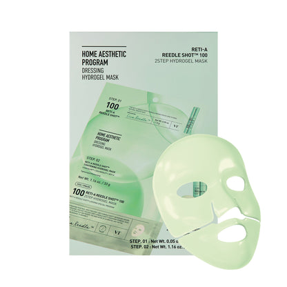 VT Cosmetics RETI-A Reedle Shot 100 2STEP Hydrogel Mask - official product image 3