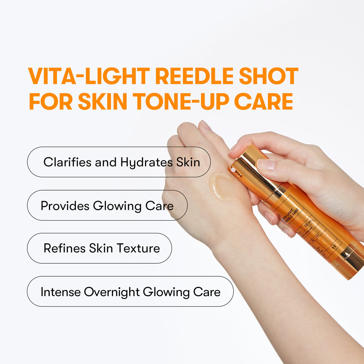 VT Cosmetics VITA-LIGHT Reedle Shot 100 50ml - official product image 3